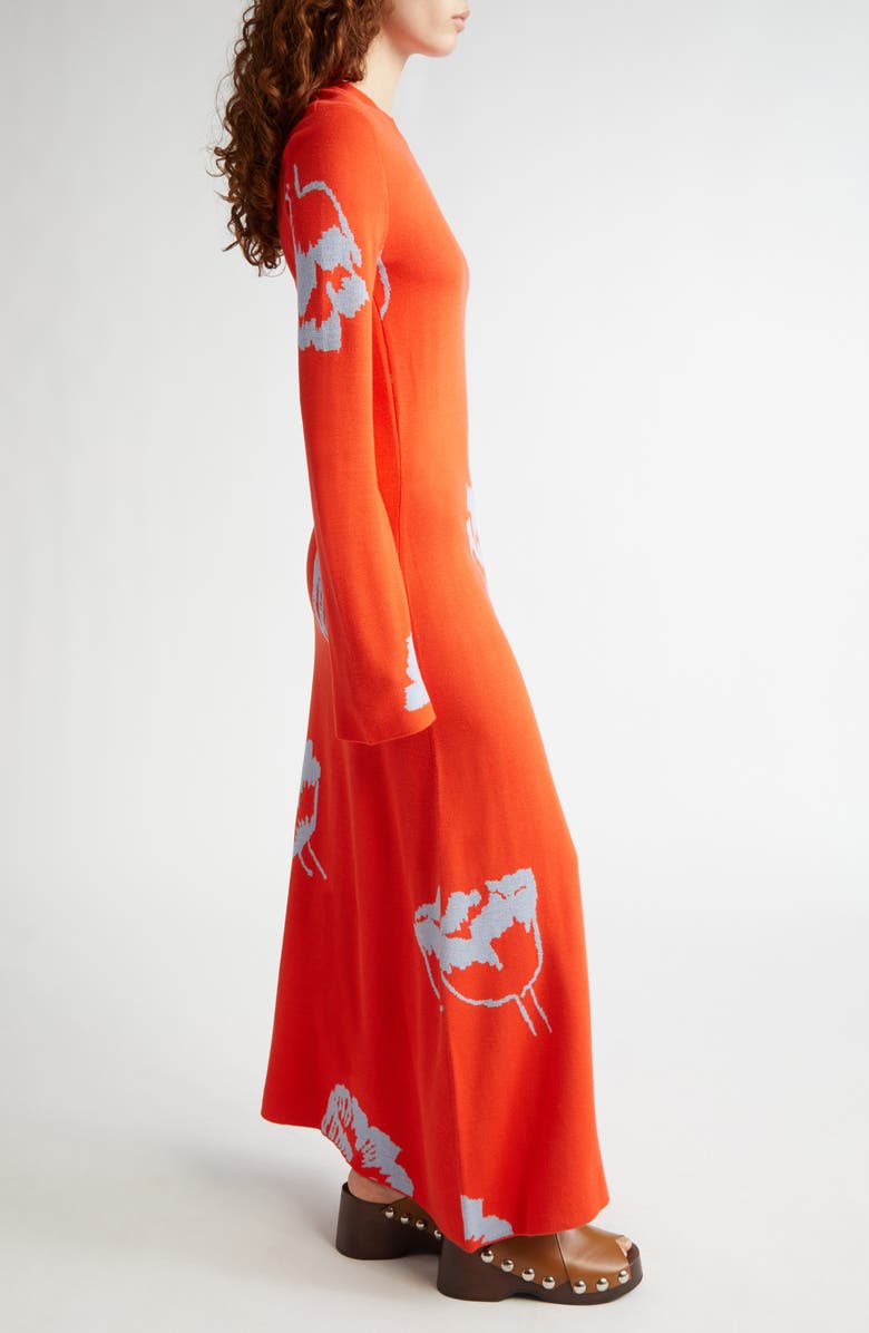 Marimekko Leikky Myski Long Sleeve Sweater Dress, Alternate, color, 