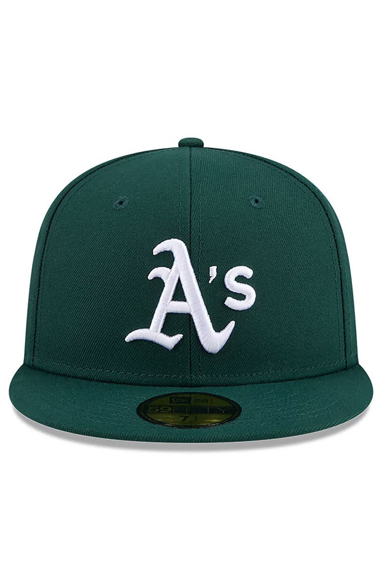 Men's New Era Green Athletics 2026 Jackie Robinson Day 59FIFTY Fitted Hat, Alternate, color, Green