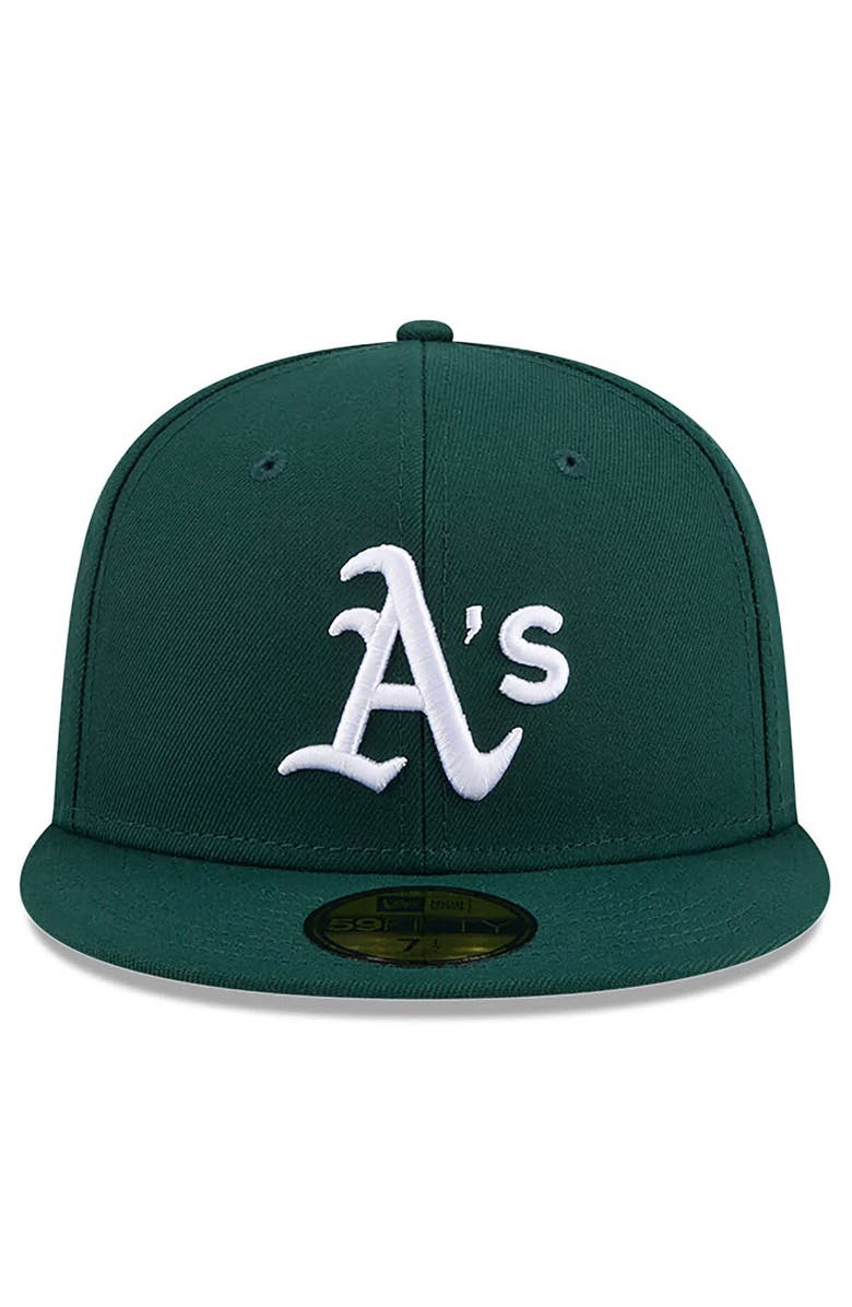 New Era Men's New Era Green Athletics 2026 Jackie Robinson Day 59FIFTY Fitted Hat, Alternate, color, Green