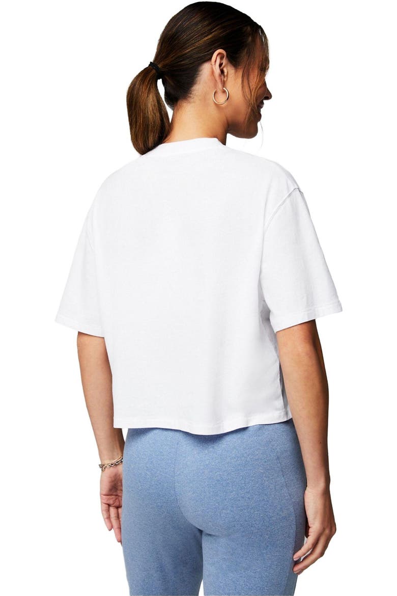 Women's 100% Cotton Boxy Tee, Alternate, color, Classic White