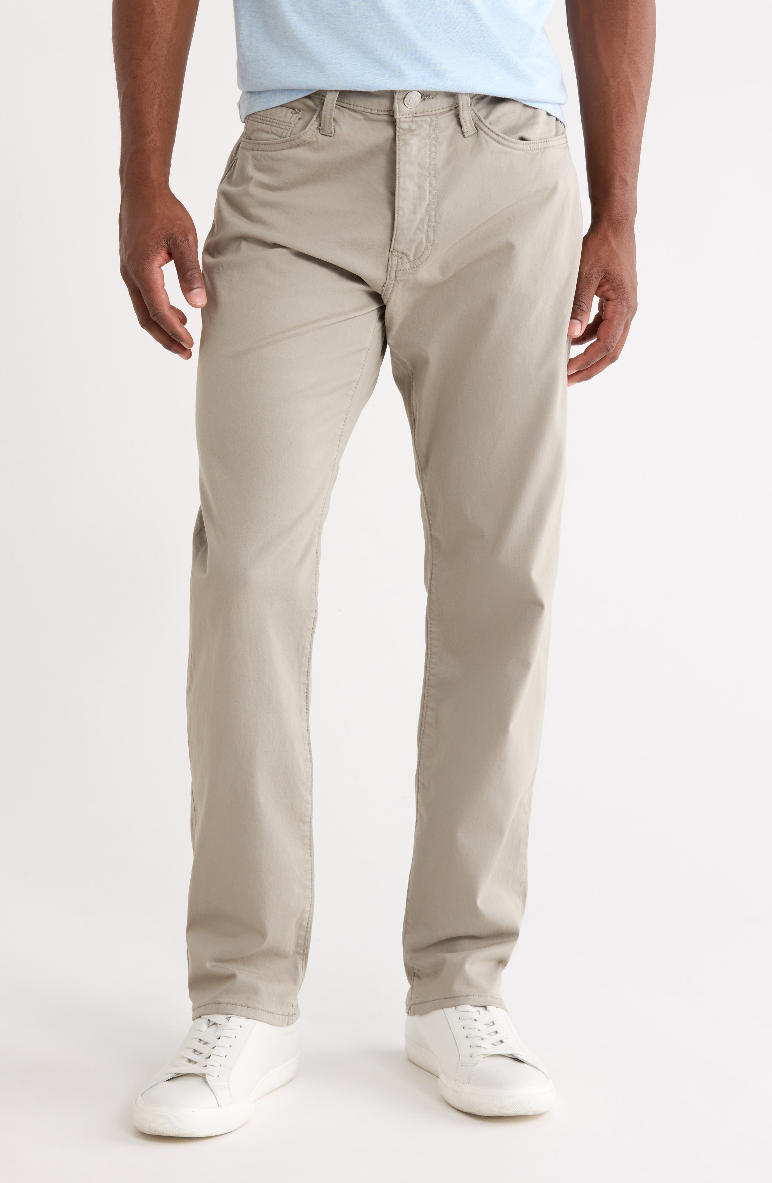 Zach Straight Leg Twill Jeans