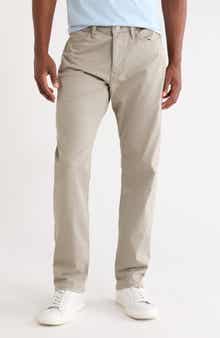 Zach Straight Leg Twill Jeans