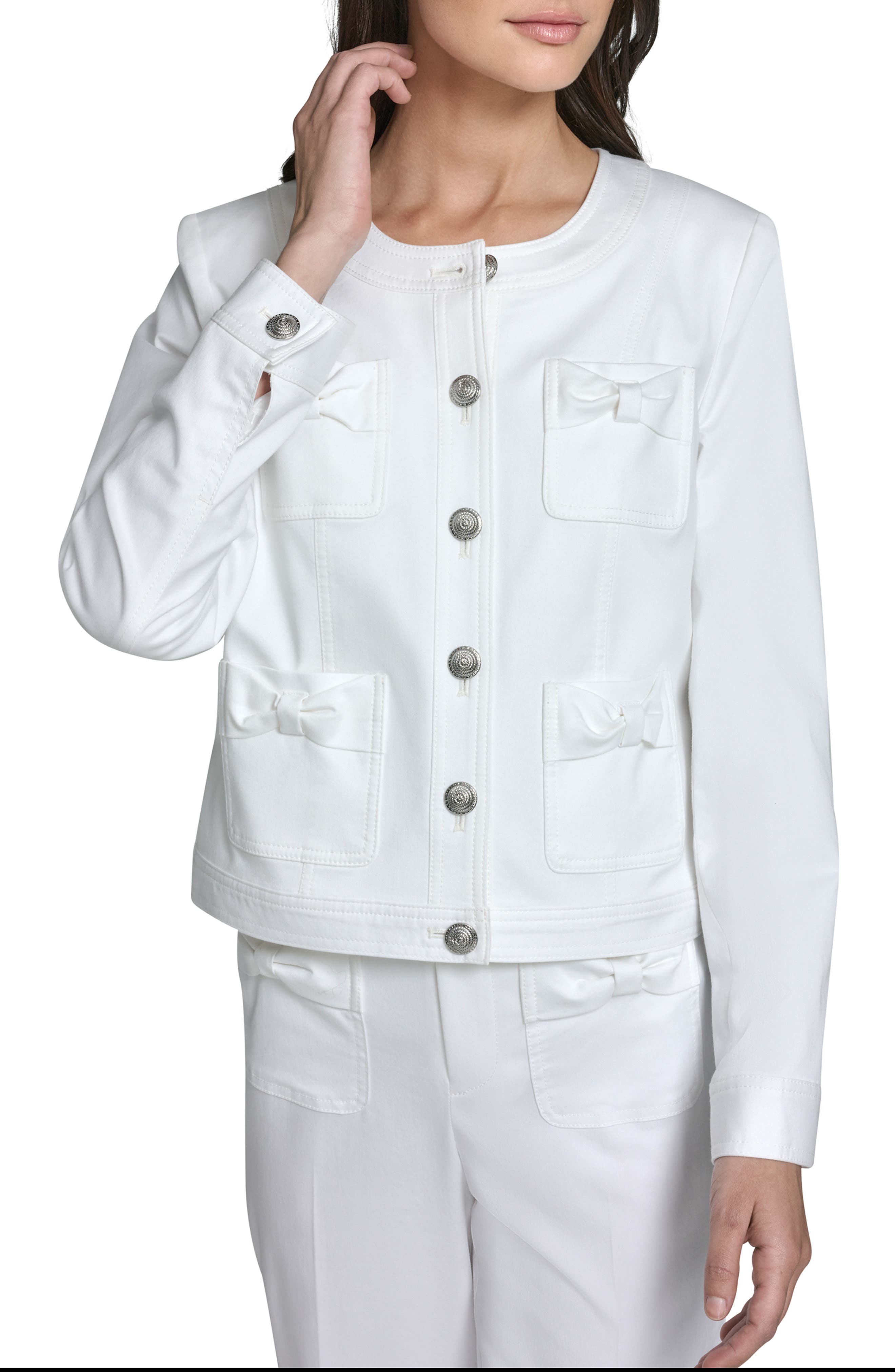 Bow Four Pocket Jacket - image 3