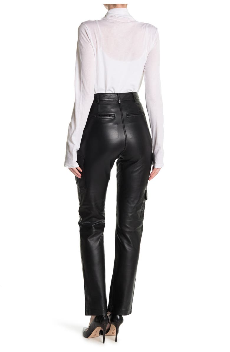 BLDWN Cobalt Leather Pants, Alternate, color,
