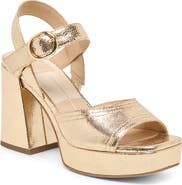 Dolce Vita Fatima Leather Platform Sandal