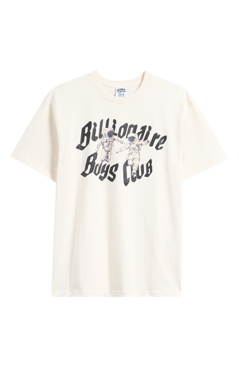Billionaire Boys Club BB Flyers Astronaut Cotton Graphic T-Shirt, Alternate, color, Whisper White