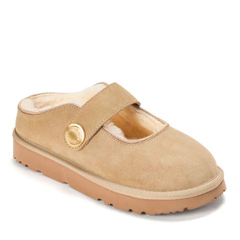 Fireside Coin Maryjane Slippers