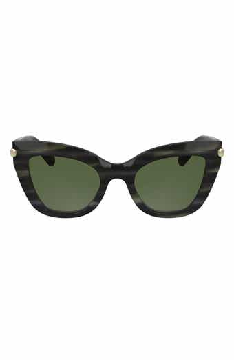 Longchamp Roseau 50mm Gradient Cat Eye Sunglasses