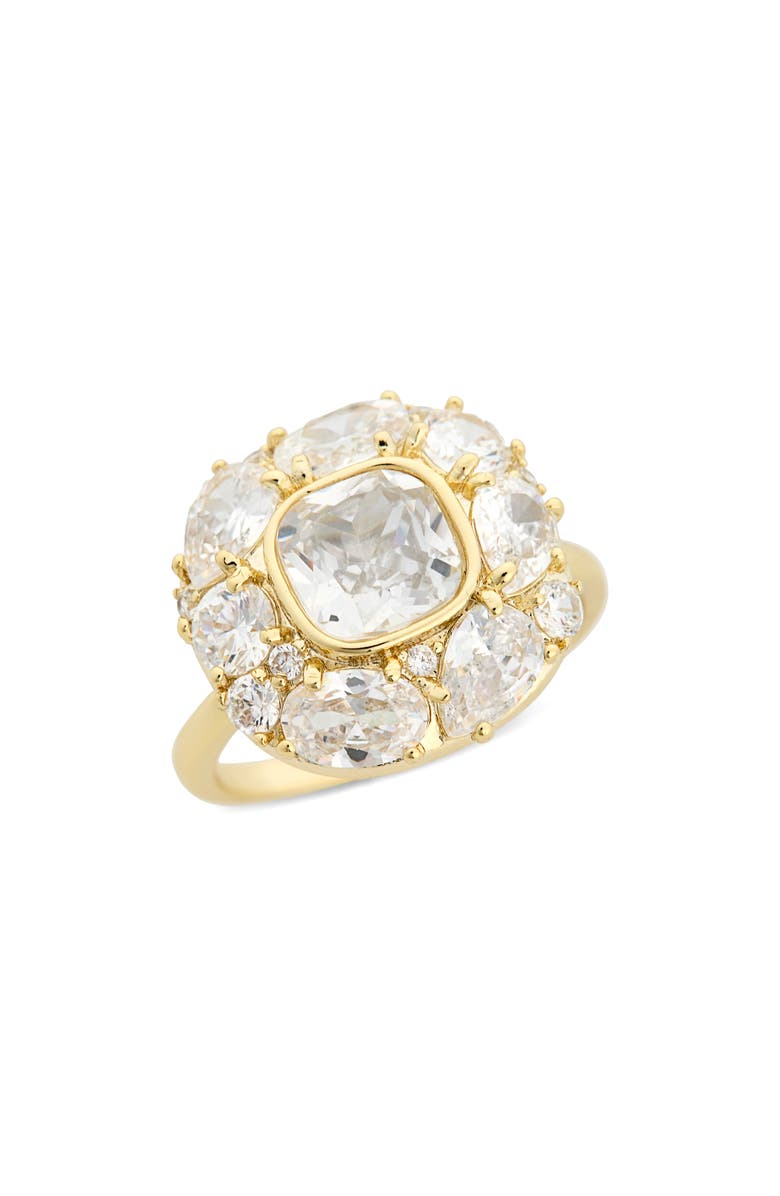 Covet CZ Engagement Ring, Main, color, Gold