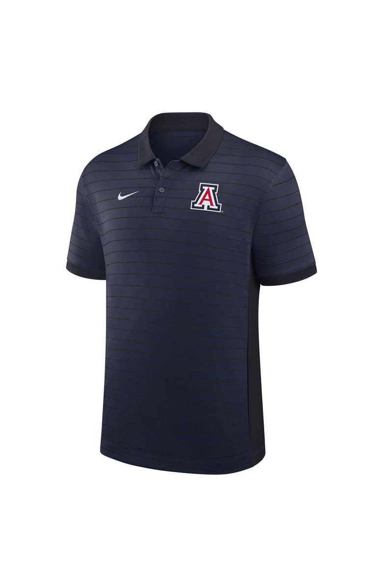 Nike Men's Nike Navy Arizona Wildcats 2025 Early Season Coaches Sideline Victory Stripe Performance Polo, Alternate, color, Navy