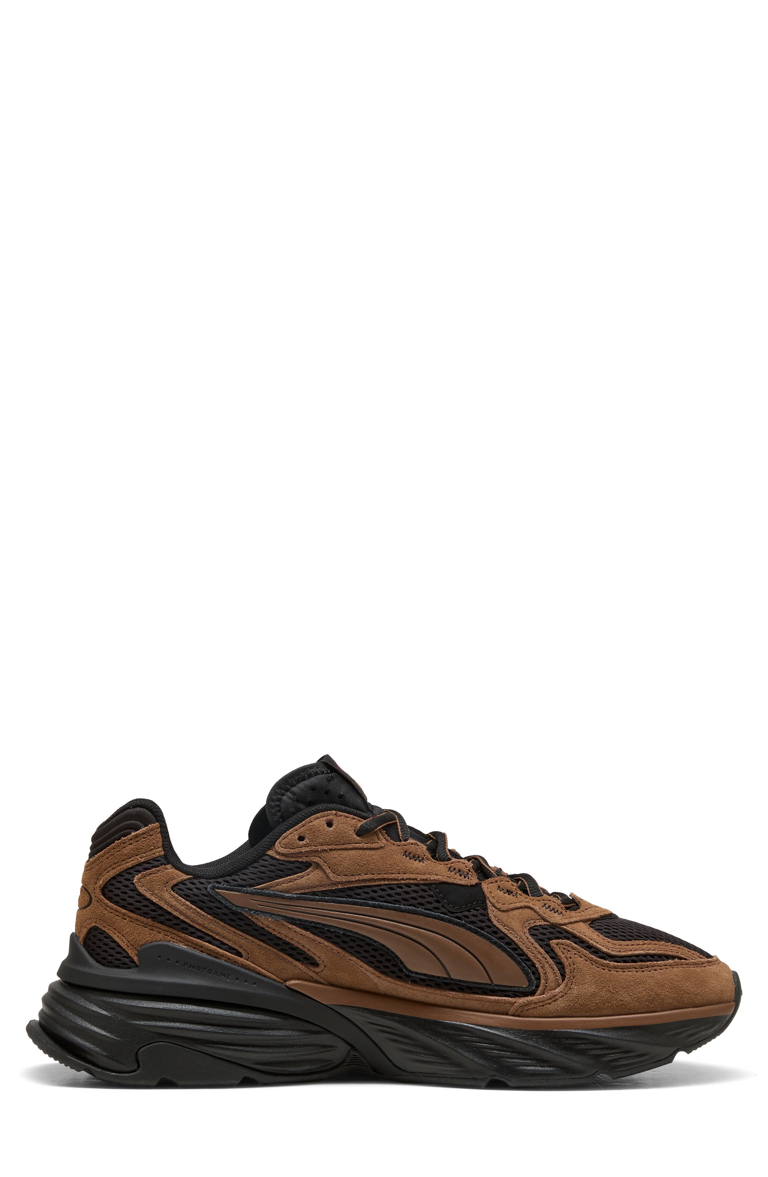 Fade Nitro LS Sneaker, Alternate, color, HAUTE COFFEE/ PUMA BLACK
