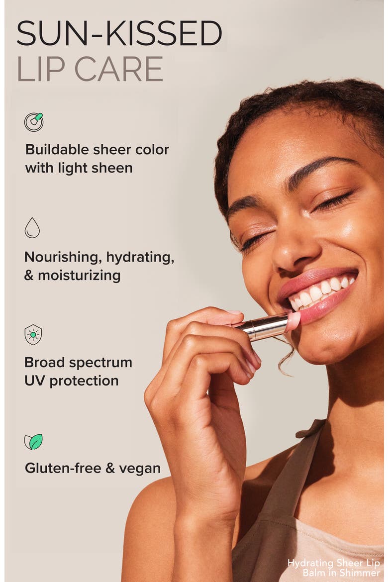 Hydrating Sheer Lip Balm SPF 30 Trios, Alternate, color, Pink