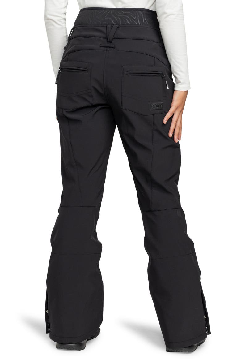 Rising High Waterproof Shell Snow Pants, Alternate, color, ANTHRACITE