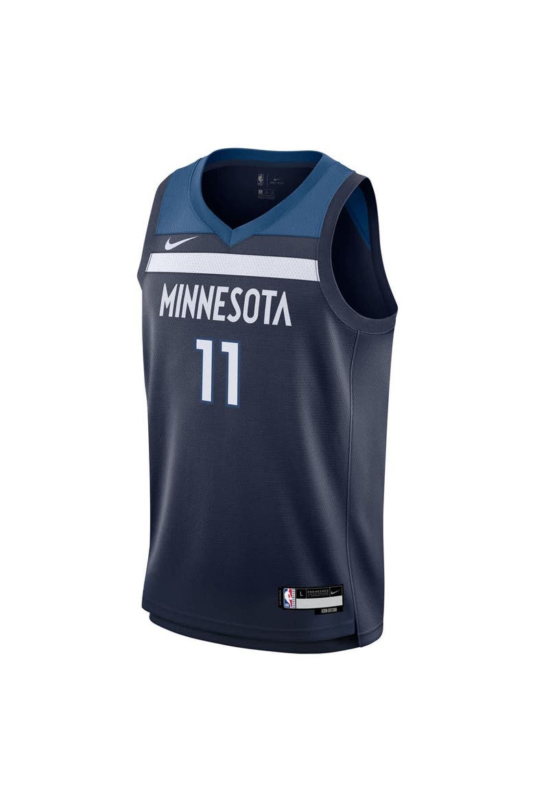 Youth Nike Naz Reid Navy Minnesota Timberwolves Swingman Jersey - Icon Edition, Alternate, color, Navy