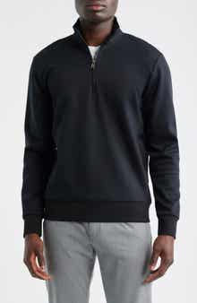 BOSS Sidney Quarter Zip Pullover