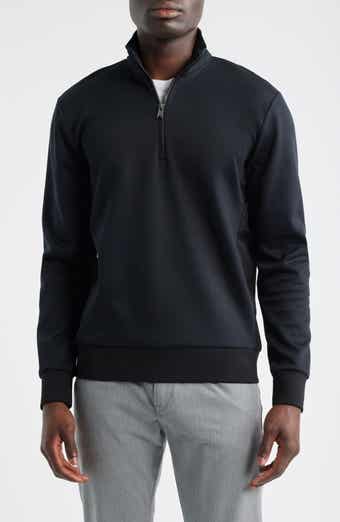 BOSS Sidney Quarter Zip Pullover