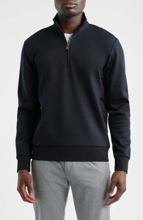 BOSS Sidney Quarter Zip Pullover