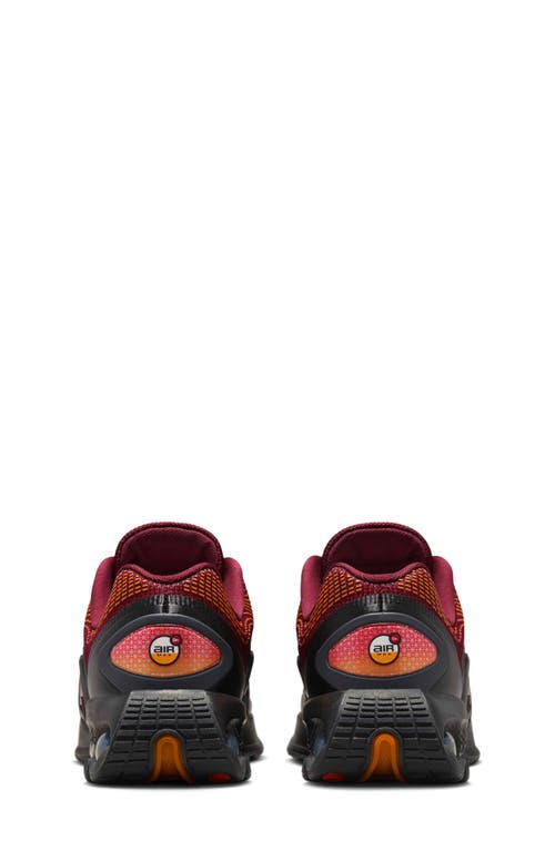 Nike Air Max Dn Sneaker In Dark Red/black/anthracite