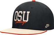 Nike Men's Nike Black Oklahoma State Cowboys Vintage Script Pro Dri-FIT Snapback Hat
