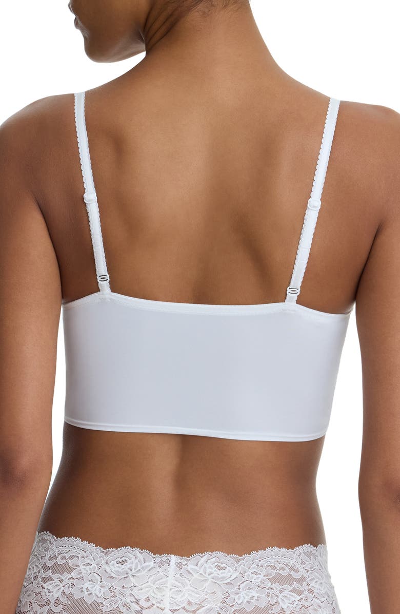 Skarlett Blue Captivate Crop Underwire Camisole, Alternate, color, White