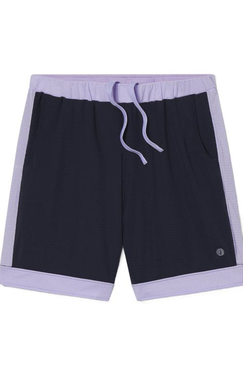 Jambys Softstretch Basketball Shorts In Blue