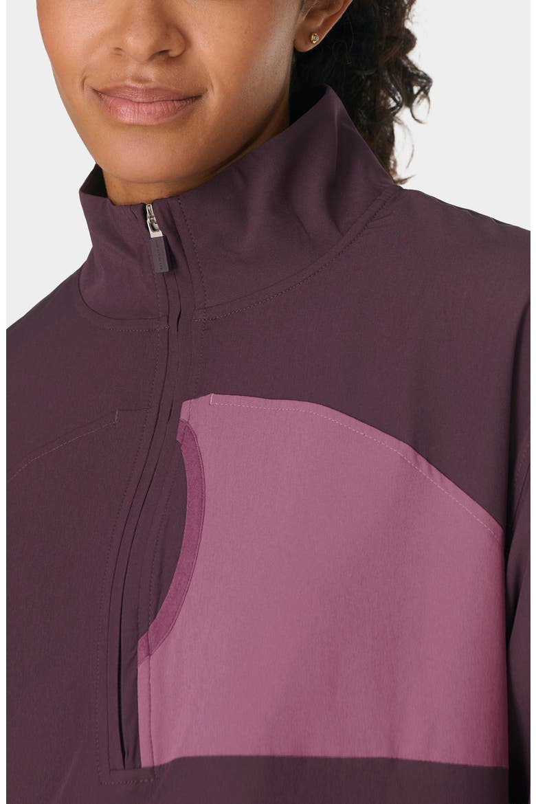 Half-Zip Pullover, Alternate, color, NEPTUNE PURPLE ARGYLE PURPLE