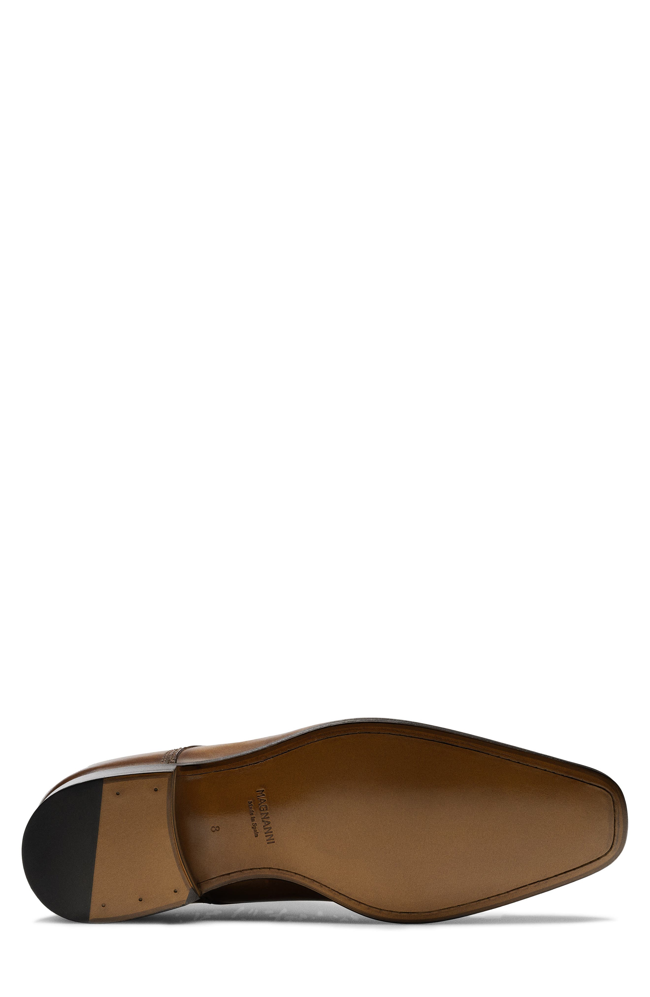 Landon Double Strap Monk Shoe, Alternate, color, TABACO