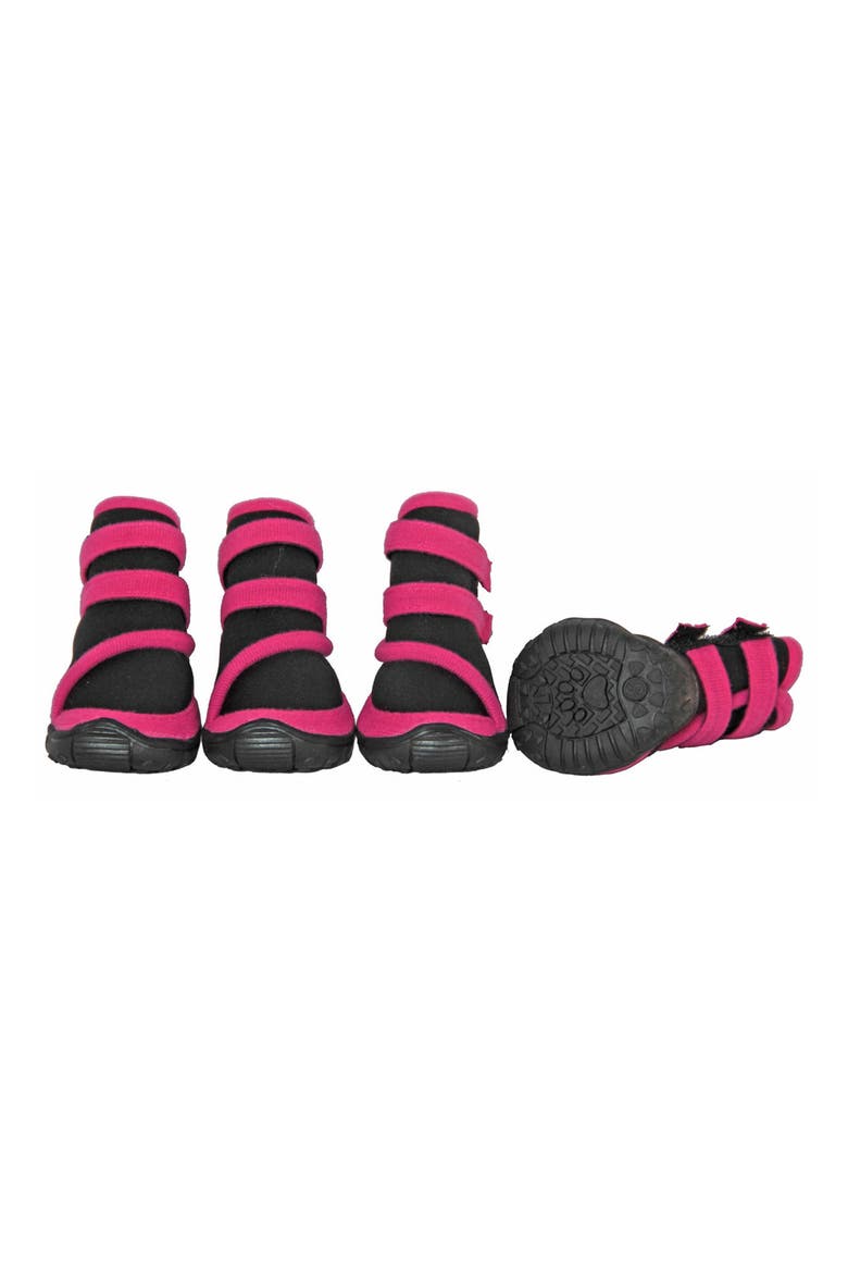 'Premium Cone' High Support Performance Dog Shoes, Main, color, BLACK/ PINK