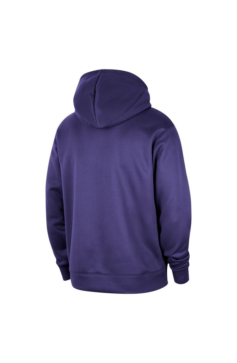 Nike Men's Nike Purple Phoenix Suns 2024/25 Spotlight On-Court Practice Performance Pullover Hoodie, Alternate, color, Purple