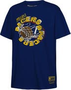 Mitchell & Ness Youth Mitchell & Ness Navy Indiana Pacers Retro '90s Poster T-Shirt