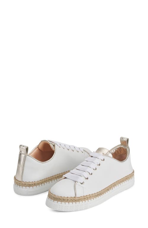 Agl Attilio Giusti Leombruni Agl Neive Sneaker In White-sandy