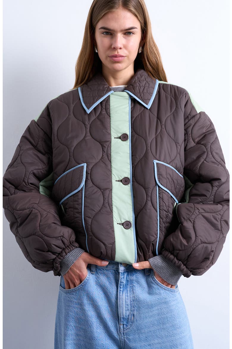 Patchwork Quilted Jacket (Women) | Nordstromrack