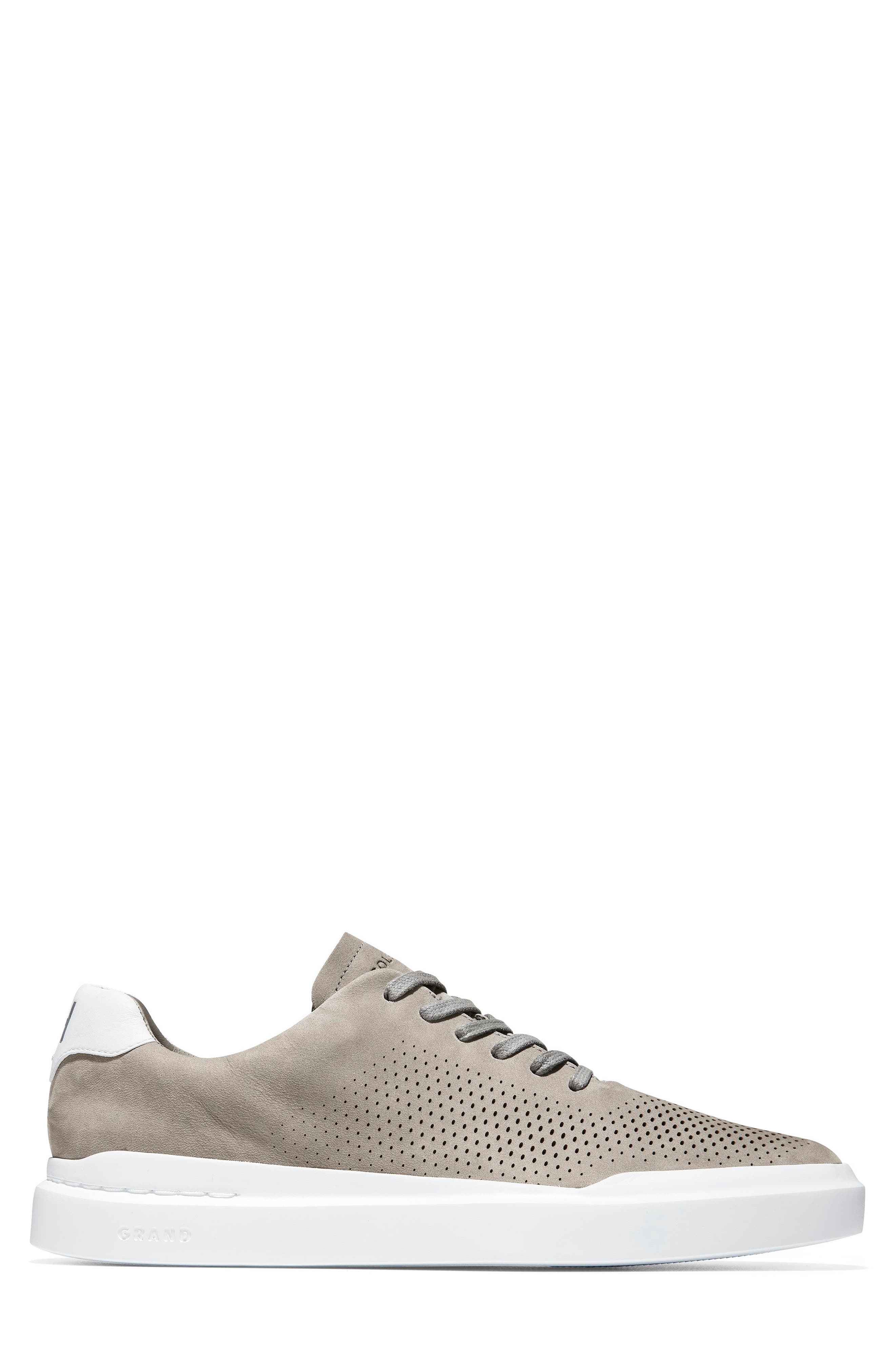 GrandPro Rally Sneaker, Alternate, color, IRONSTONE/ OPTIC WHITE NUBUCK