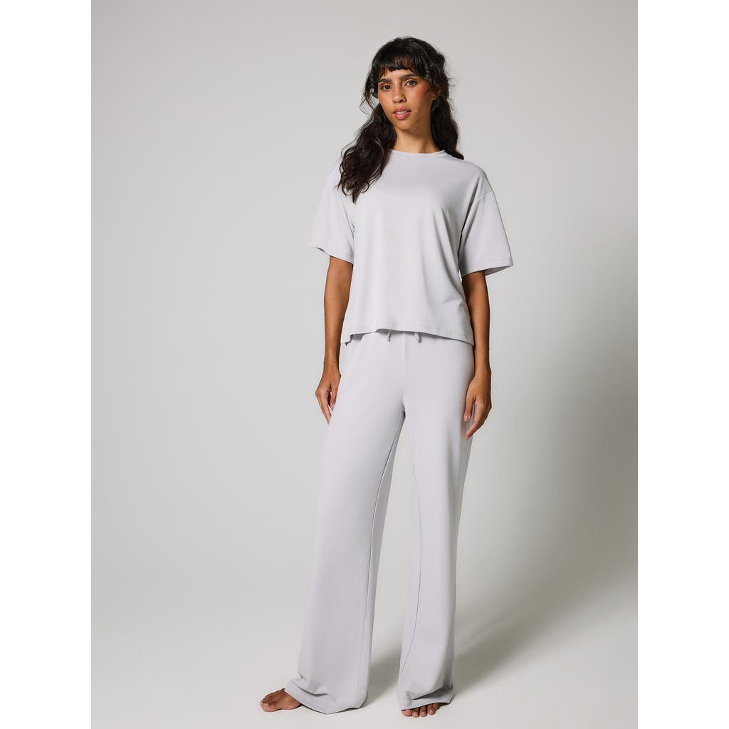 LOVALL LOVALL SOFT TOUCH WIDE LEG REGULAR LOUNGE SET