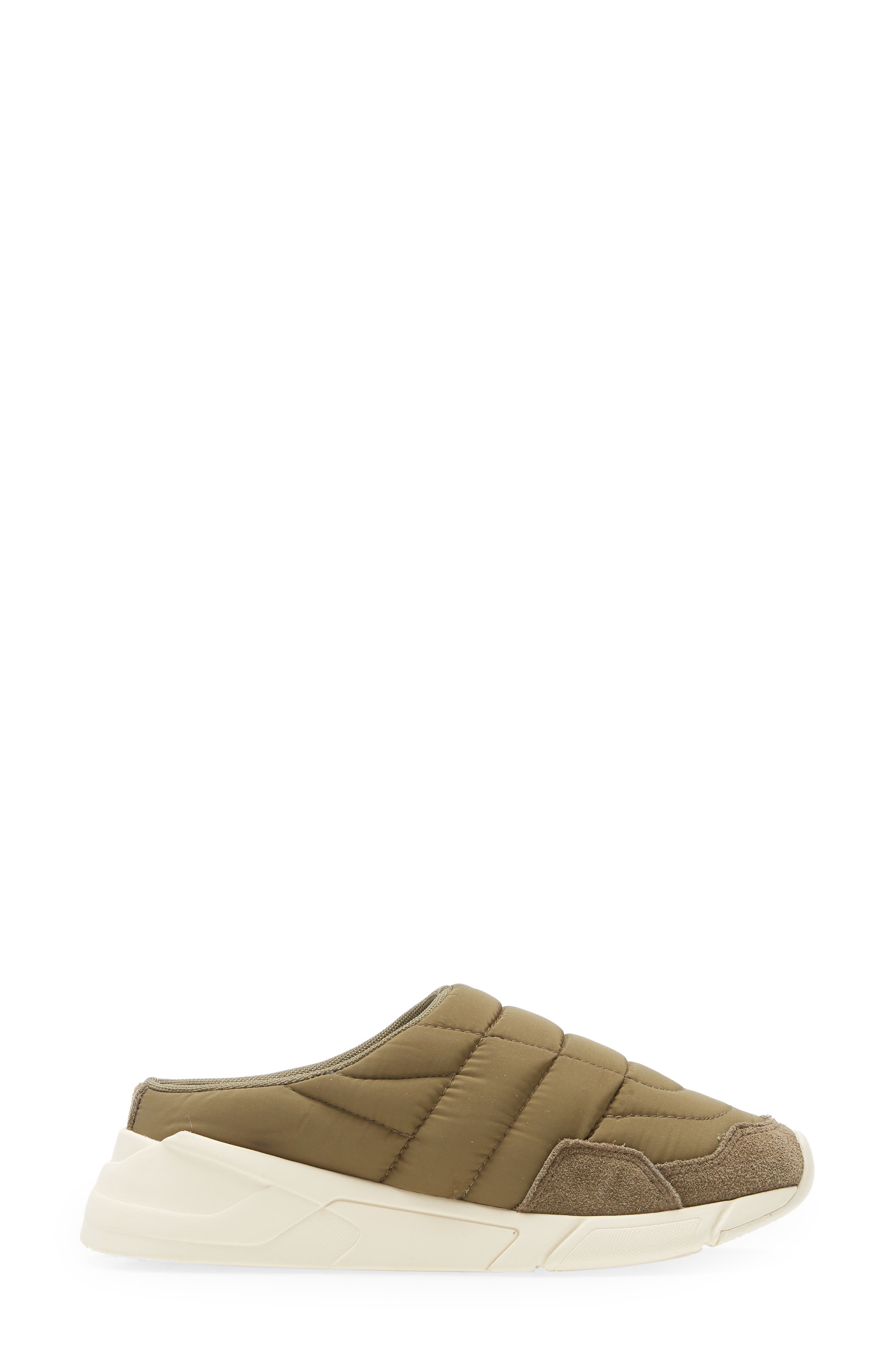 Gola Orbit Water Resistant Quilted Mule Sneaker, Alternate, color, Khaki