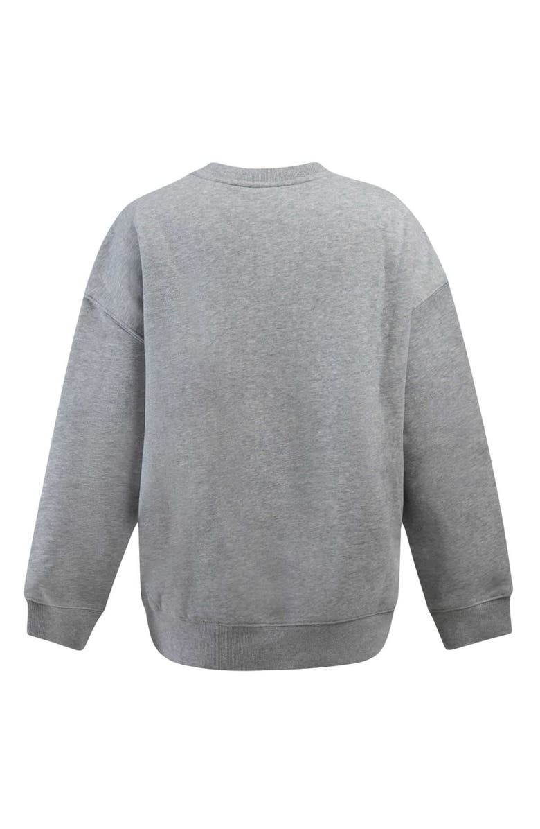 Hype and Vice Women's Hype and Vice Heather Gray Notre Dame Fighting Irish Offside Pullover Sweatshirt, Alternate, color, 