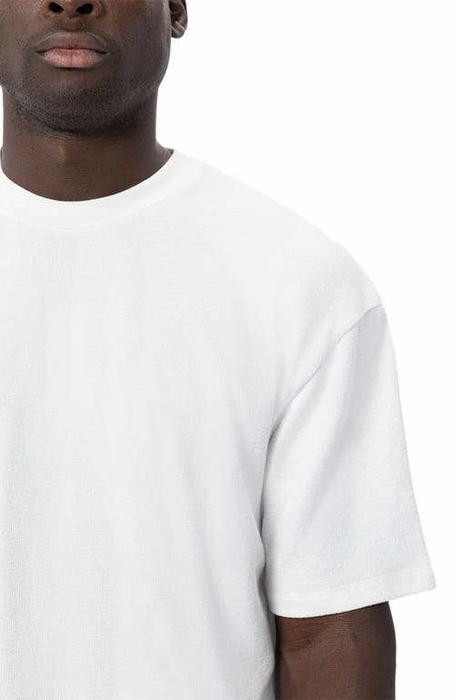 Industrie Australia The Henderson Boucle Tee In White
