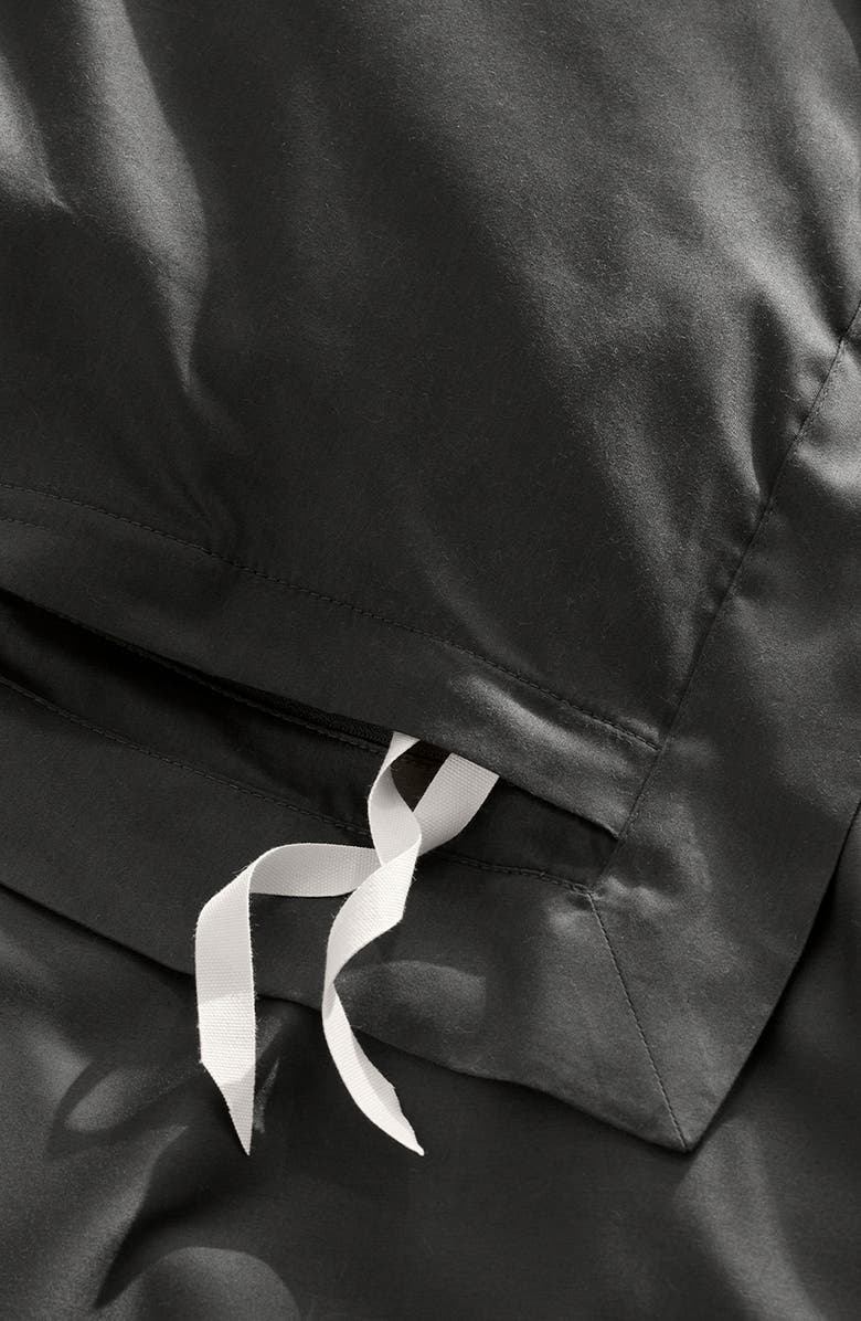 Boll & Branch Signature Hemmed Duvet Set, Alternate, color, Night