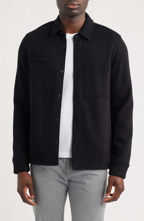 French Rib Shirt Jacket