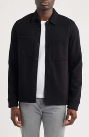 Vince French Rib Shirt Jacket