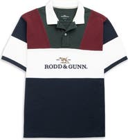 Rodd & Gunn Heathridge Original Fit Colorblock Cotton Piqué Polo