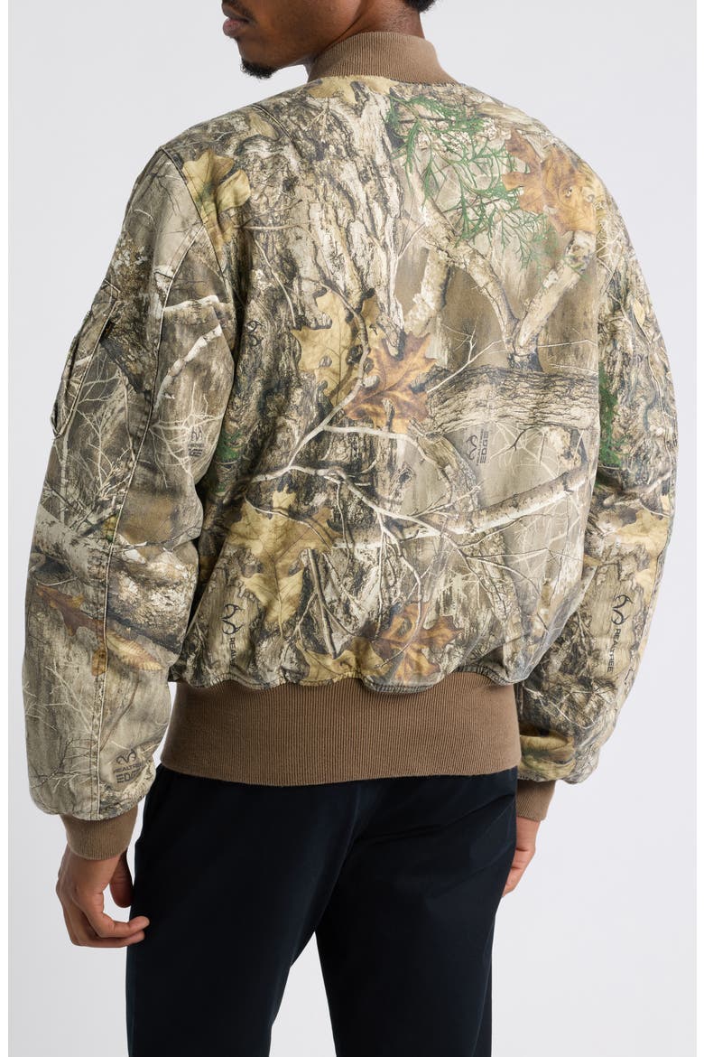 MA-1 Heritage Cotton Bomber Jacket, Alternate, color, REALTREE CAMO