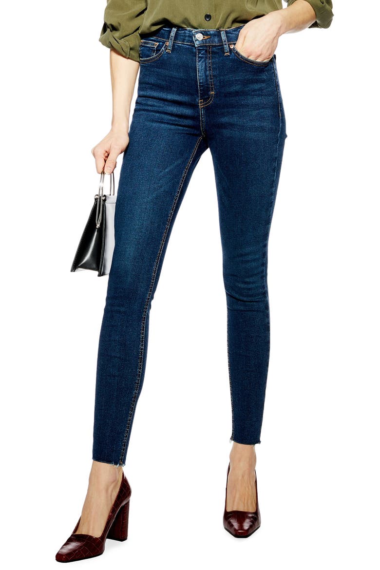 Jamie High Waist Jeans, Main, color, INDIGO
