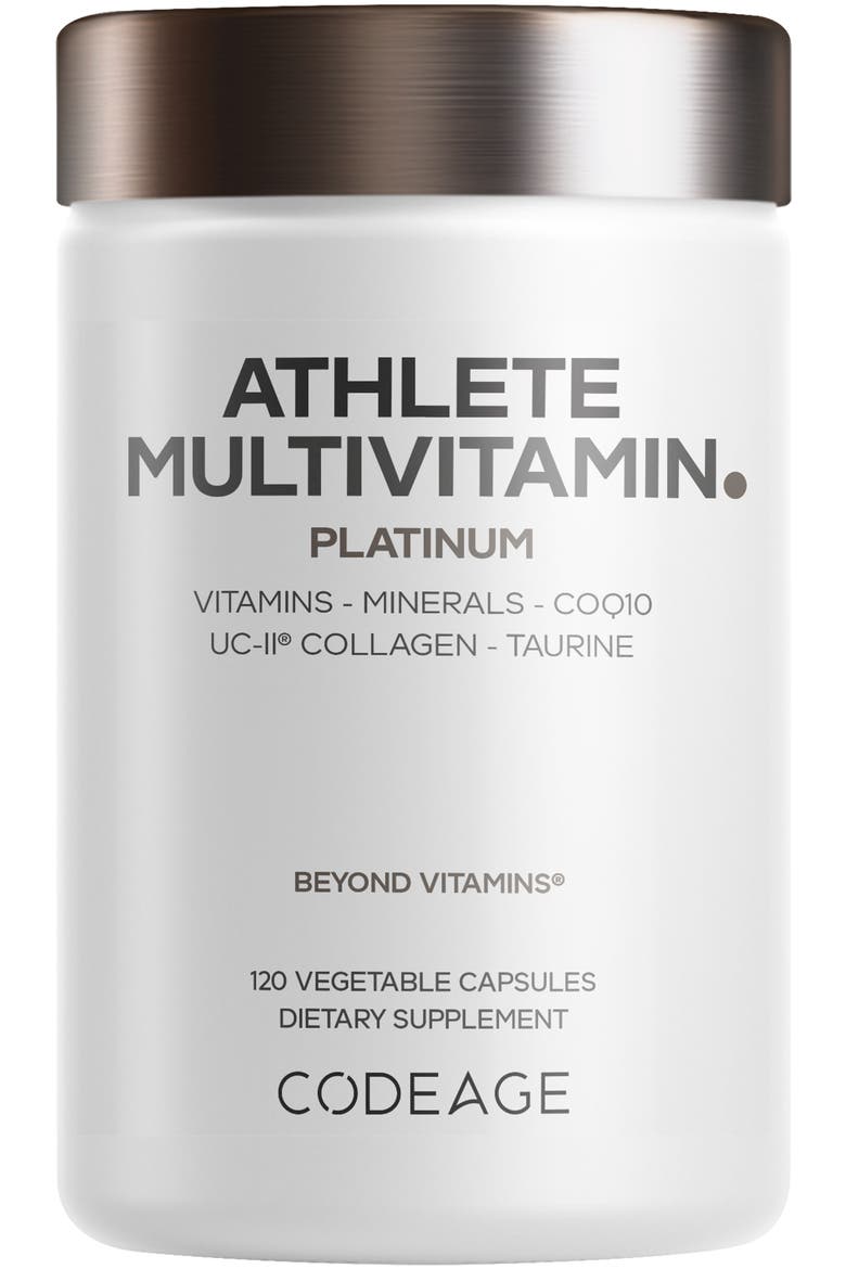 Athlete Multivitamin Platinum, Main, color, White