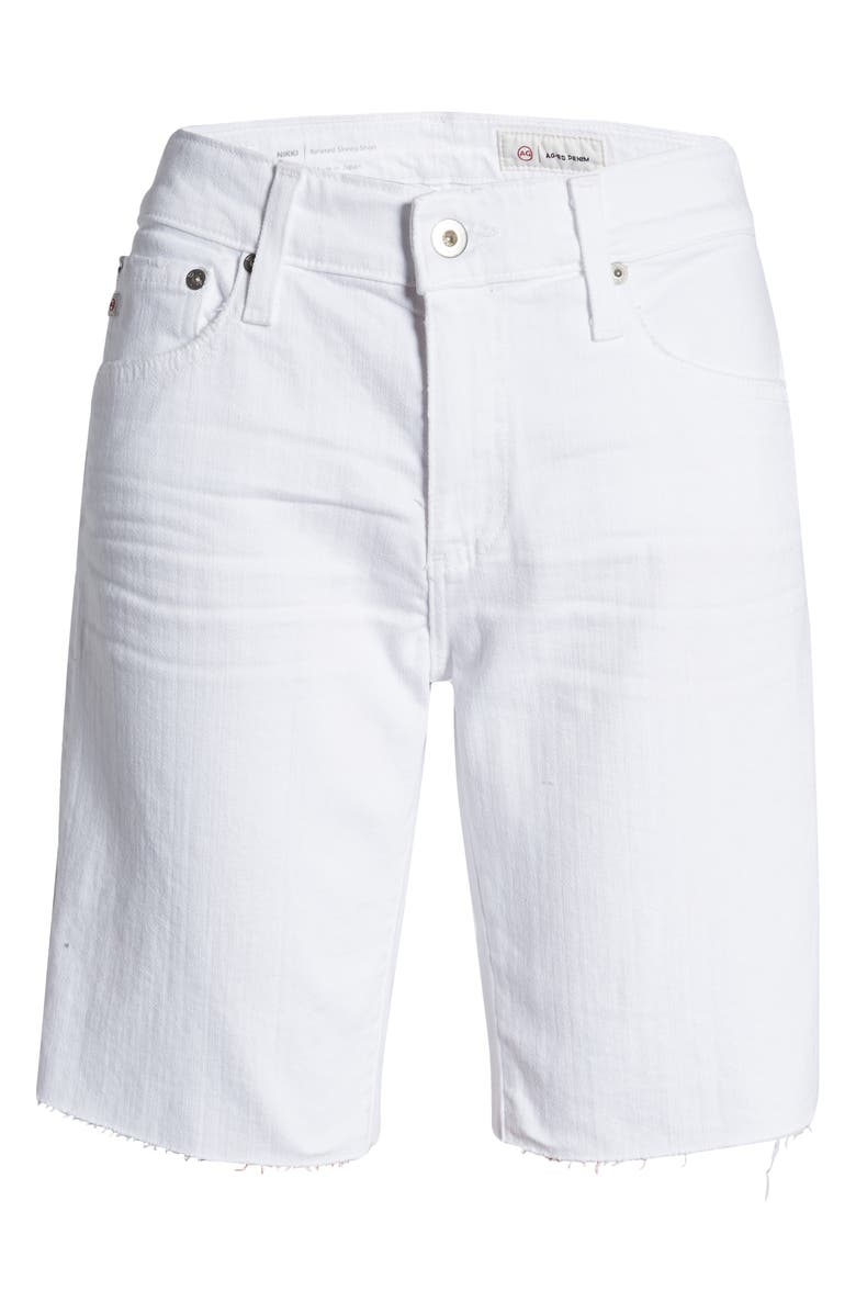 AG Nikki Denim Bermuda Shorts, Alternate, color, 1 Year Classic