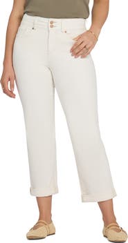 NYDJ Bailey Cool Embrace® High Waist Crop Relaxed Straight Leg Jeans