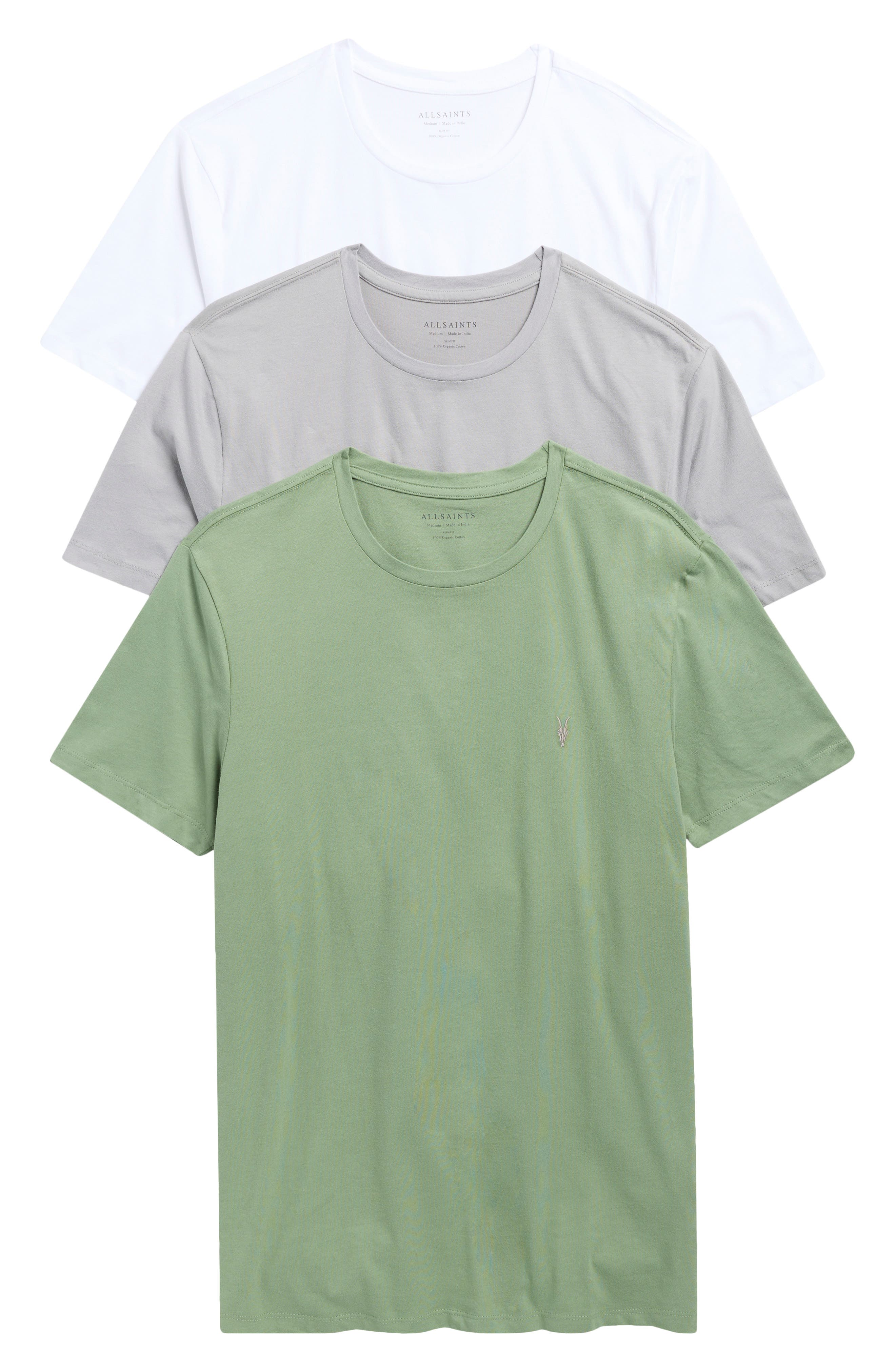 3-Pack Cotton Crew T-Shirt