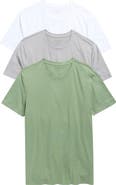 AllSaints 3-Pack Cotton Crew T-Shirt