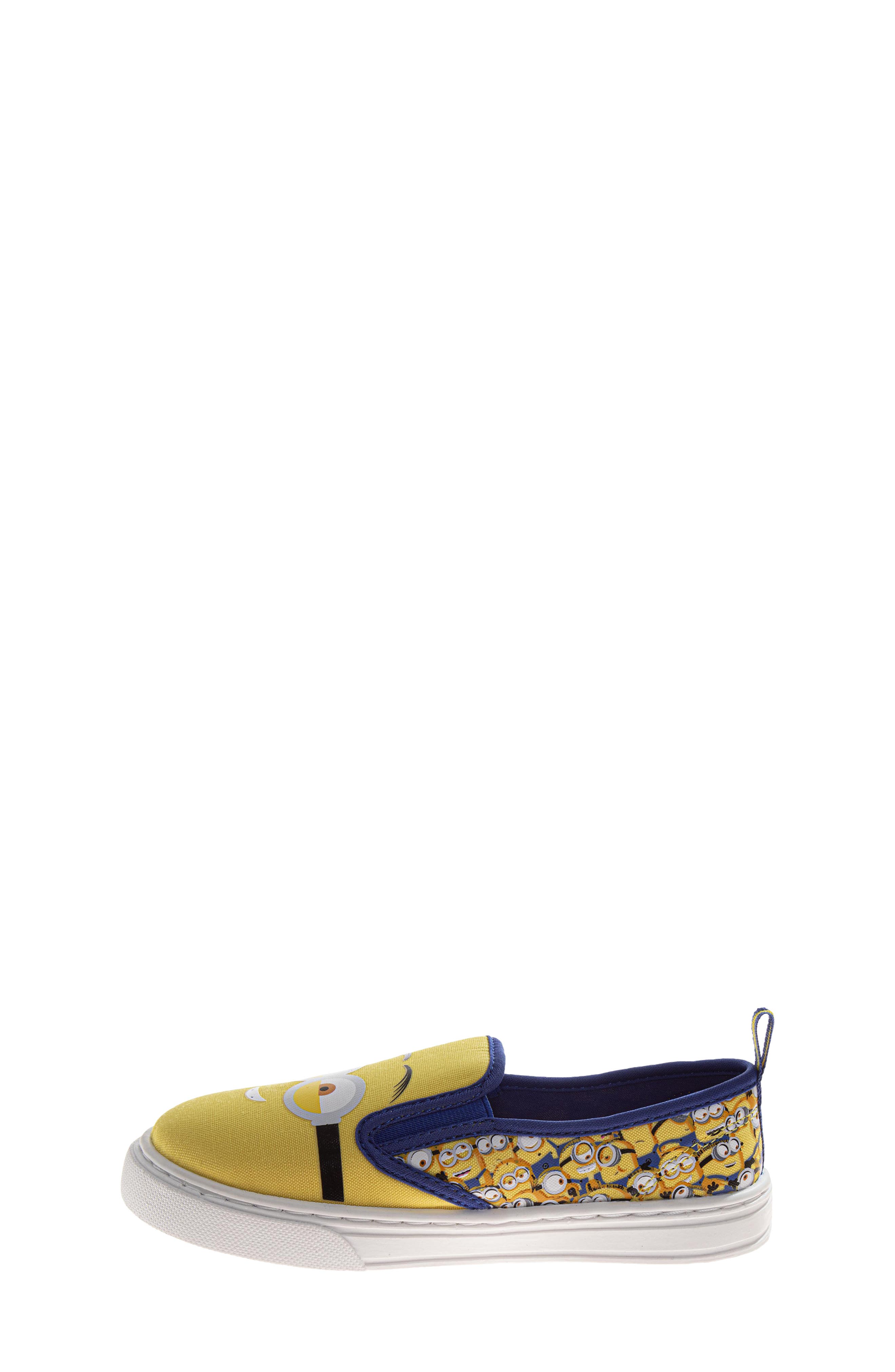 Kids' Illumination Minions Slip-On Sneaker, Alternate, color, YELLOW