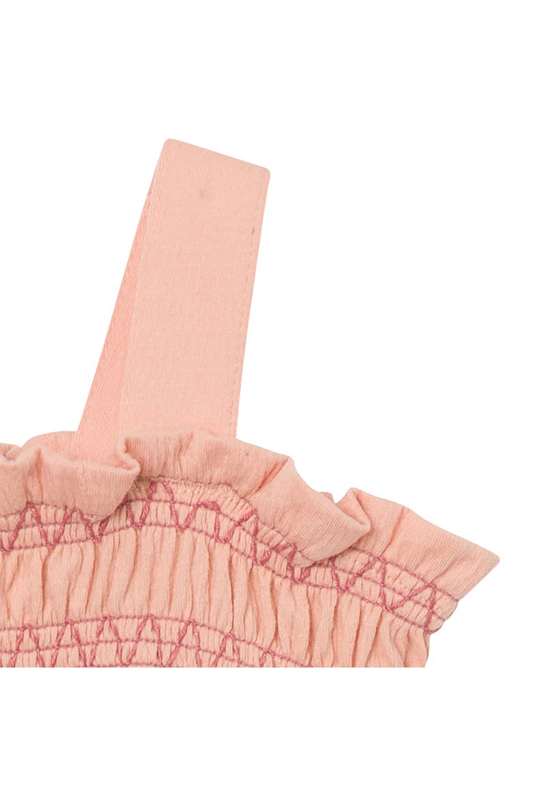 Long Leg Romper, Alternate, color, Almost Apricot